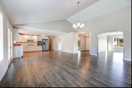 Hardwood floor installation